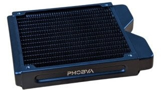 Radiator ftohës Phobya R27 S140, 140mm, 18 FPI, i zi