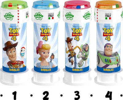 Играчка меурчиња Toy Story 4 Bubbles, раствор за меурчиња, за деца