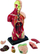 Model edukativ anatomik Mk027 Human Torso, me organe që hiqen, shumëngjyrësh
