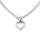 Qafore për femra Tommy Hilfiger Toggle Heart 2780967, e argjendtë