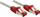 Мрежен кабел Lindy RJ45 RJ45 Cat6, 0.5m, S FTP, сив