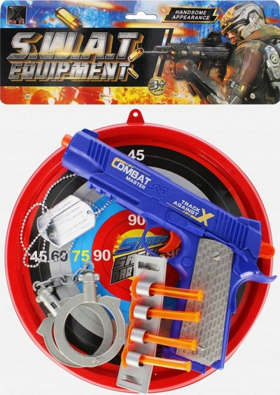 Сет полиција играчка MEGA CREATIVE 526156, со аксесоари, за деца, шарен