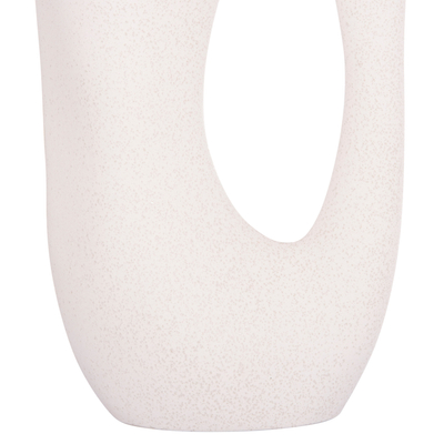 Dekor tavoline qeramike Sebor 21x8x35,5Hcm (HM4626.01), bardhë