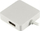 Adapter video Deltaco DP-MULTI1, Mini DisplayPort në HDMI, DVI, DisplayPort, 20cm, i bardhë