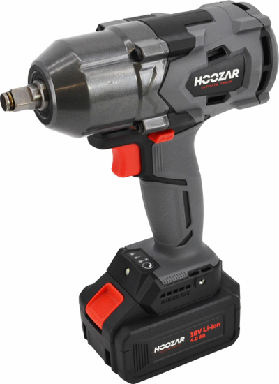 Çelës goditës Hoozar IW20BL, 18V, 1x4.0Ah 600Nm, pa furça