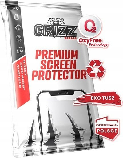 Xham mbrojtës hibrid GrizzGlass HybridGlass për Logitech G Cloud, shumë i pastër në pamje