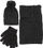 Set aksesorërsh për femra Verde mVD0757, zezë