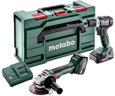 Set veglash pa kabllo Metabo Combo Set 2.6.5 18 V, brushless, me valixhe, jeshile