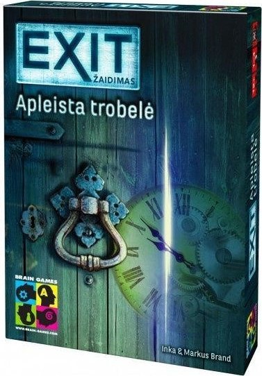 Lojë tavoline Brain Games EXiT Kasollja e Braktisur, stil escape room, version lituanisht