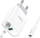 Karikues Hoco C80A, 1 x USB-A, 1 x USB-C, 1m, i bardhë