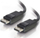 Kabllo DisplayPort C2G, 1.8m, 8K, e zezë