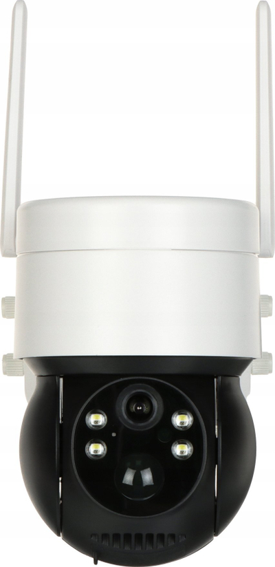 Kamerë diellore IP ICSEE W41SD, 4 Mpx, Wi‑Fi, e bardhë