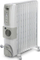 Radiator me vaj DeLonghi KH 77 1230VM, 2500W, me ventilator, gri