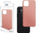 Mbrojtëse e pasme 3MK Matt për iPhone 12 Mini 5.4", e portokalltë