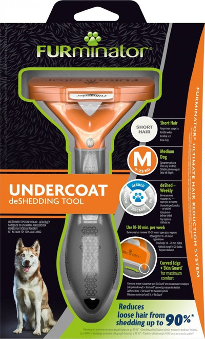 FURminator за кучиња со кратка коса, М