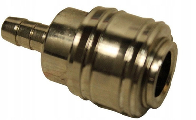 Брза пневматска спојка GEKO, за црево 8mm, 16 bar, никелирана бронза