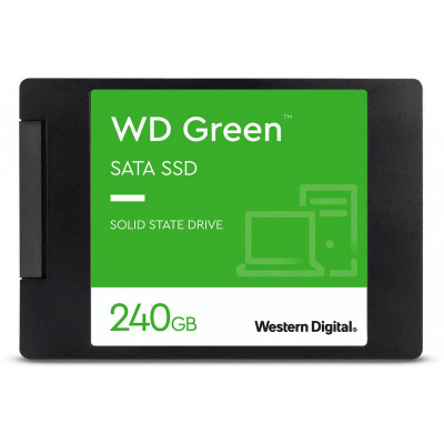 SSD i brendshëm Western Digital WD Green WDS240G3G0A, 240GB, SATA III 2.5", deri 545 MB/s