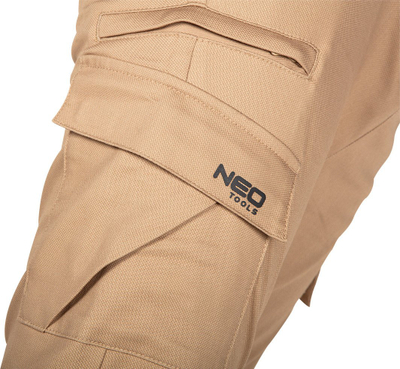 Pantallona pune Topex OUTDOOR Jogger, madhësia XL, bezh