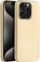 Kapak telefoni OEM Metallic Cover për iPhone 15 Pro, mbrojtës, gold