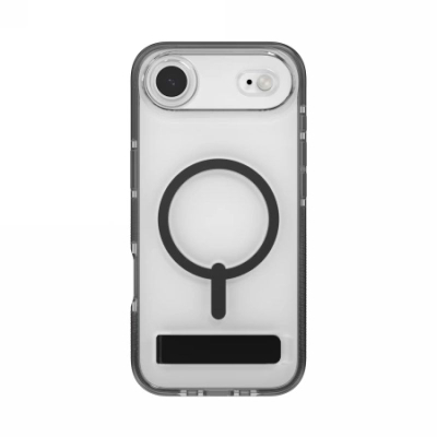 Futrollë ZAGG Santa Cruz Snap me kickstand për iPhone, MagSafe, mbron nga rënia 4m, e zezë