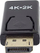 Adapter DisplayPort në HDMI PremiumCord, 4K 30Hz, mashkull–femër, i zi