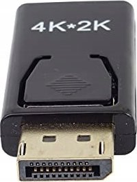 Adapter DisplayPort në HDMI PremiumCord, 4K 30Hz, mashkull–femër, i zi