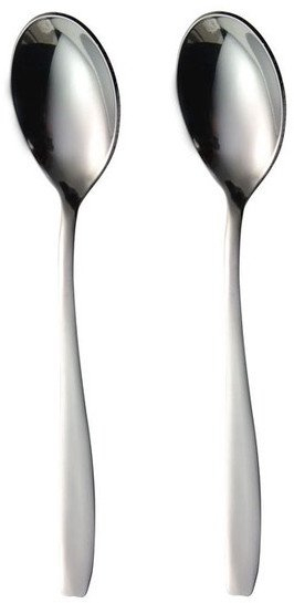 Set lugash kafeje Domoletti Hanger, 2 copë, argjendi