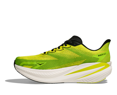 Atlete vrapimi Hoka Mach X 3 për burra, shkumë PEBA, pllakë Pebax, shumëngjyrëshe