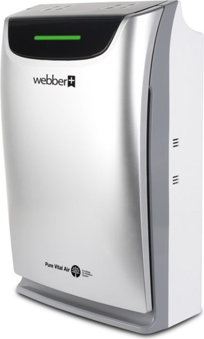 Pastrues ajri me lagështues Webber AP9405, filtër HEPA 13, për 40 m², gri