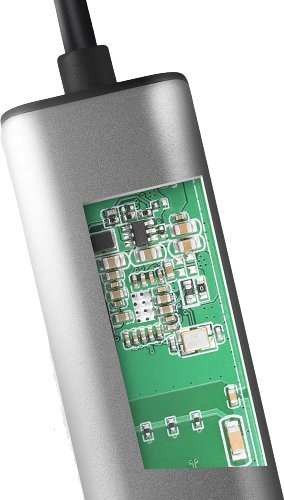 Adapter rrjeti USB Axagon ADE-25R, USB-C në RJ-45, 2.5Gbps, argjend