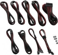 Set kabllosh CableMod ZUAD-959, për furnizues Asus Seasonic, ModMesh, i kuq
