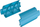 Set cilindri daulle për mbështjellës zorre ALUPLUS COMPACT, 1/2", 45 m, blu
