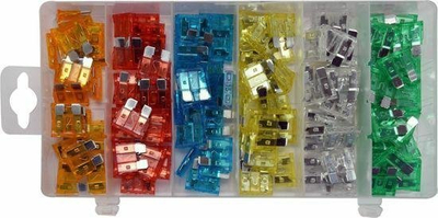 Set siguresash për makina YATO YT-83144, 120 copë, 5A deri 30A