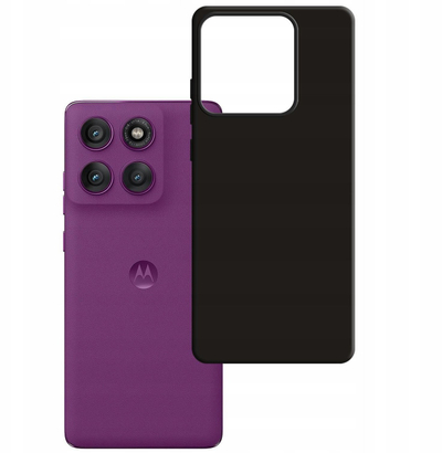 Mbulesë telefoni 3MK Matt Case për Motorola Edge 60 Pro, slim, matt, e zezë