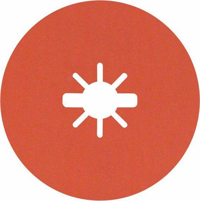 Disk fibër Bosch X-LOCK R782 B2608621827, 125mm, grit 120, set 25 copë