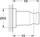 Mbajtës dushi Grohe Rainshower për dush dore, ngjyrë Hard Graphite Brushed