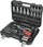Set çelësash tubular Proline 113EL, 1/2" dhe 1/4", në valixhe, gri