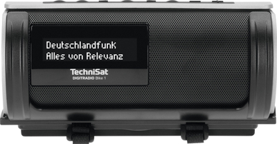 Radio portative TechniSat Digitradio Bike 1, DAB+, Bluetooth, e zezë