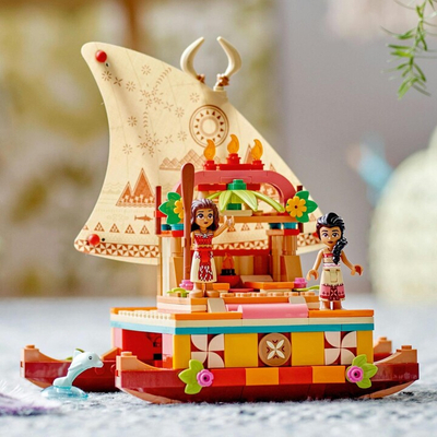 Set LEGO® Disney princess 43210 Viana and her discovery ship, 321 pjesë