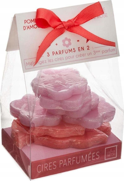 Qiri dylli me aromë Atmosphera Scented Wax Set Lips Flower, 90 g, aromë Yuzu
