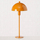 Lampë tavoline Boltze Petunia, metal, 41cm, portokalli