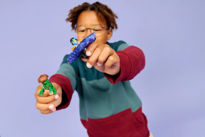 Lodër LEGO Ninjago 71849 Nya vs Mutation Monster Spinner, set ndërtimi, për fëmijë 6+, shumëngjyrëshe