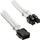 Kabllo zgjatuese BitFenix Alchemy 4+4-pin EPS12V, 45cm, e bardhë