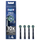 Koka zëvendësuese furçe elektrike Oral B PRO Cross Action, 4 copë, të zeza