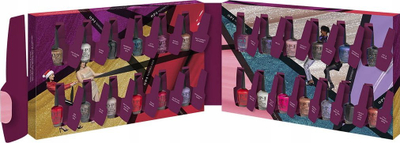 Kalendari i Adventit OPI Terribly Nice, 25 llakë thonjsh 3.75 ml, për gra