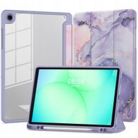 Mbulesë tablet Tech-Protect SC Pen Hybrid, Galaxy Tab A9 A11 8.7, Violet Marble, vjollcë