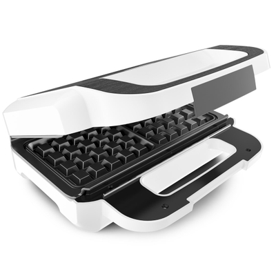 Tostier dhe aparat waffle Tefal SW7011, 700W, pllaka të këmbyeshme, i bardhë