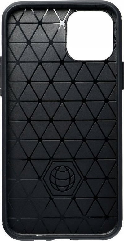 Futrollë karboni për Motorola G53 G13, mbrojtëse, e zezë