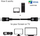 Kabllo Club 3D DisplayPort - DisplayPort, 4 m, e zezë