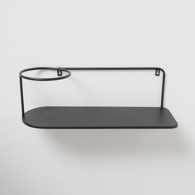 Raft këndi Boltze Home Pluto, metal, i zi